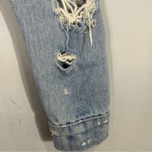 CARMAR Distressed Cropped Denim Jacket - Picture 5 of 9